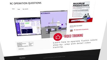 Free Online Training for Injection Molding Robots | Yushin University