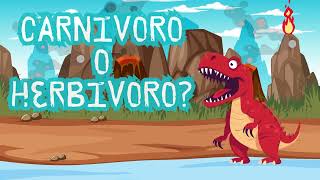 '¡Descubre qué comen los dinosaurios!  Carnívoros vs. Herbívoros'