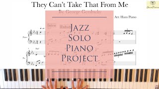 They Can’t Take That Away From Me/Jazz Solo Piano download for free/arr.@hanspiano2020