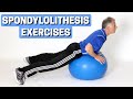 5 Pain Free Spondylolithesis Core Exercises At Home, Improve Daily Activity