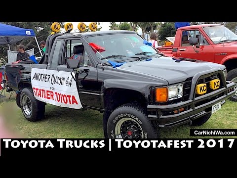 Toyota Trucks Display | Toyotafest 2017 Car Show | CarNichiWa.com
