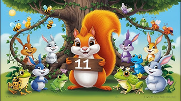 Counting Critters Song for Kids | Fun Animal Counting Rhyme 11 to 20 | SoulVista #cartoon