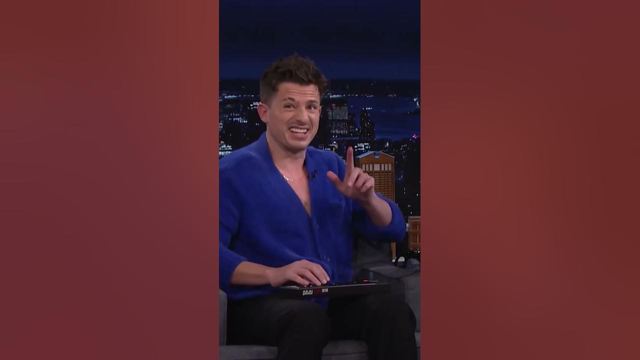 #CharliePuth creates an original beat on the spot using a Tonight Show mug and a spoon! #shorts