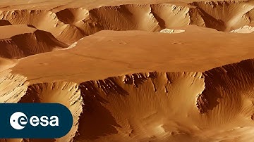 Fly across Mars’s ‘labyrinth of night’ with Mars Express