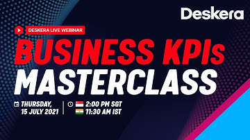 Business KPIs Masterclass | 🏛️  Live Webinar