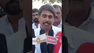 திமுக வேட்பாளர் சபரி கார்த்திகேயன். கிணத்துக்கடவு வேட்பாளர் வாக்களிப்பு