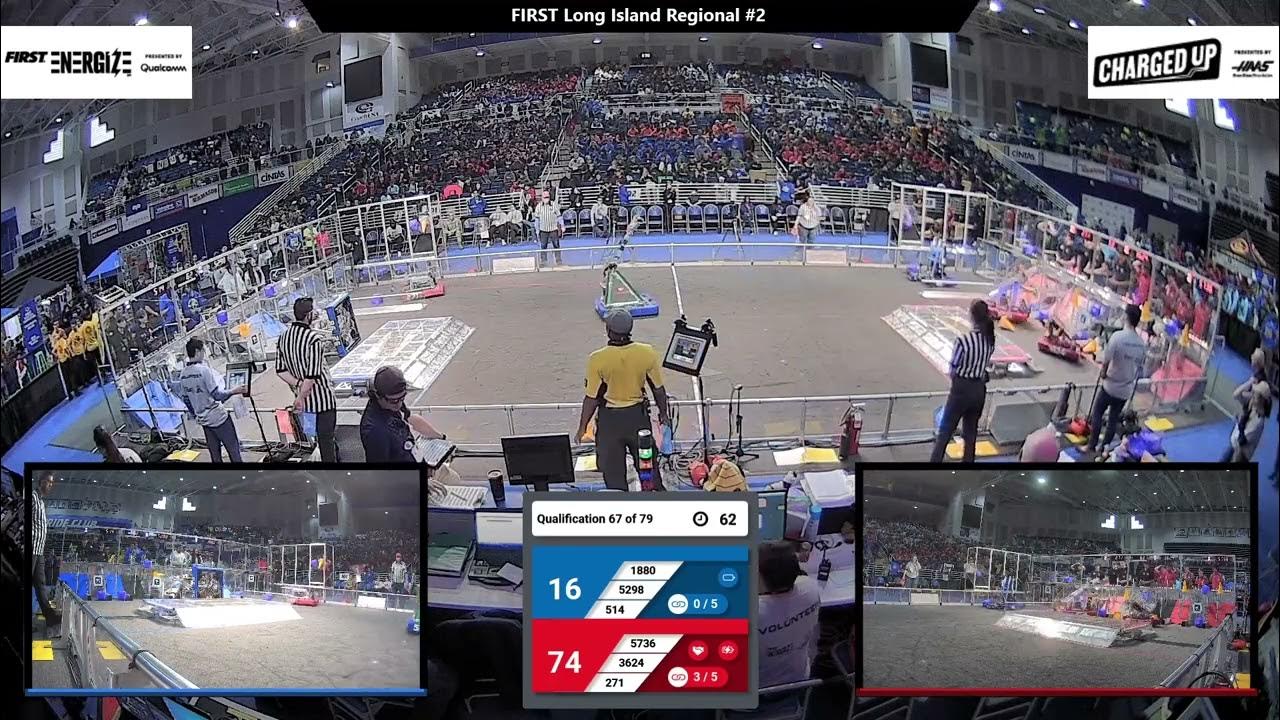 Qualification 67 2023 FIRST Long Island Regional 2 YouTube