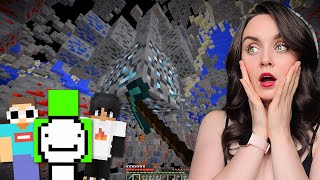 Minecraft But XRAY Is Always On | Reacting to DREAM, GEORGE And SAPNAP