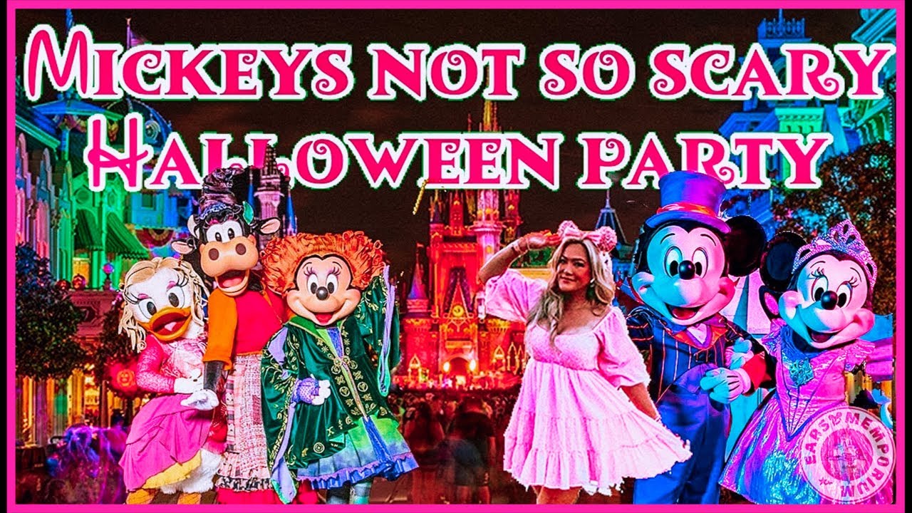🔴LIVEMickey’s Not So Scary Halloween Party! New Parade Additions