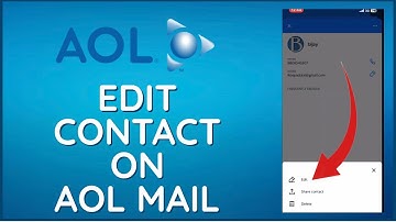How to Edit Contacts on AOL Mail Application 2024?