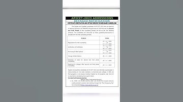 APICET 2nd phase counseling 2025 dates released...🥳🥳#apicet2025#apicet #counselling #counselling2023