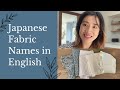 Top 5 Fabrics in Japanese Sewing Books - in English with Examples