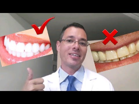 Vídeo: Alimentos Que Fazem Os Dentes Ficarem Amarelos