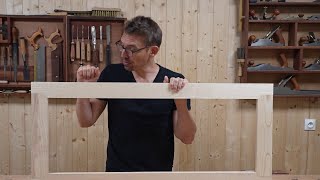 Ravancement d'onglet 3 : fabrication d'une porte avec moulure et feuillure