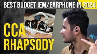 Is CCA Rhapsody IEM any good? In-Depth Review 2024 #iem #earphone