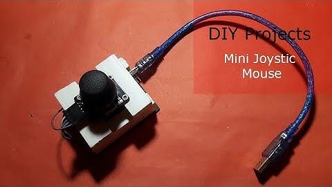 How to make a Mini Joystick Mouse | Dodiddone