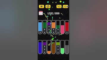 Water Sort puzzle level 5999