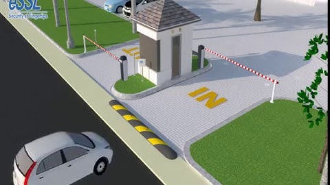 Parking Barrier Solution with UHF reader
