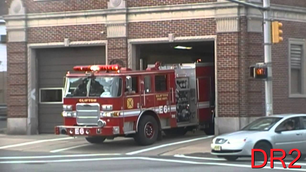 Clifton Fire Department Engine 6 Responding 92114 YouTube