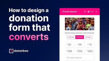 Boost Your Donations with These 10 CRUCIAL Form Elements