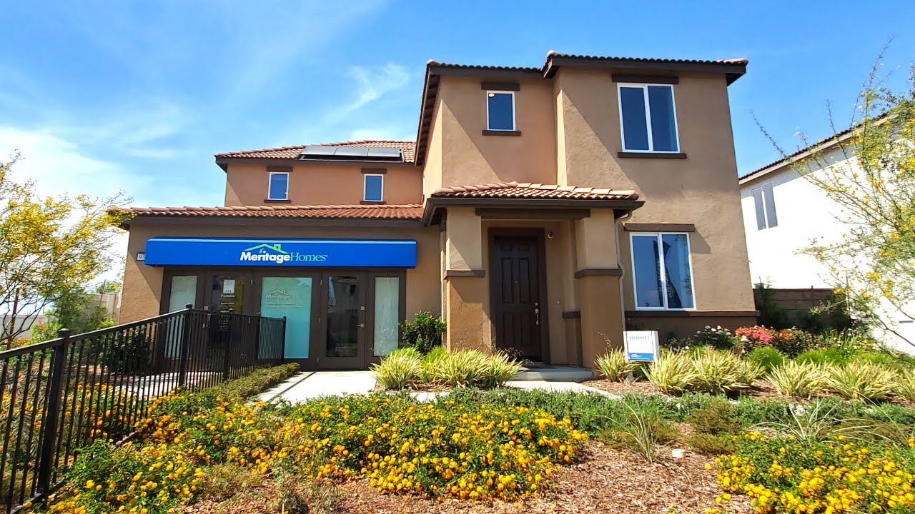 Riverside California Houses For Sale Meritage Homes YouTube