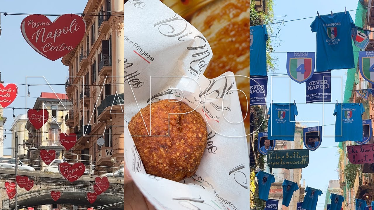 🇮🇹 이탈리아 남부여행 ep3. 나폴리만의 분위기를 가득 담은 골목 산책🍋 현지에서만 맛볼 수 있는 진짜 음식들🍕 남부 이탈리아에서의 마지막 일정🥹