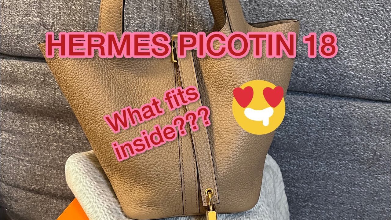 HERMES PICOTIN 18 WHAT FITS + DIY 