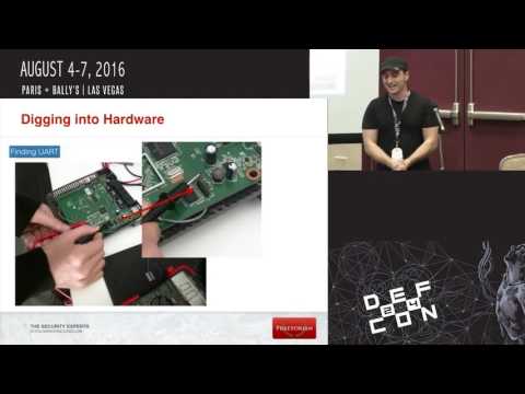 DEF CON 24 Internet of Things Village - Elvis Collado - Reversing and Exploiting Embedded Devices