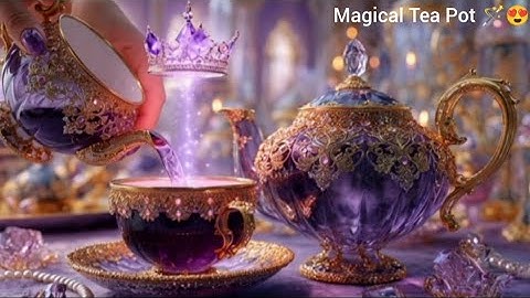 “7 Magical Royal Tea Sets ☕💎 Each Pour a Fairycore Dream in 8K”😍
