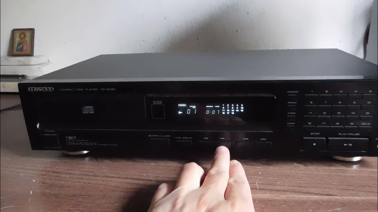 Kenwood DP 2030 CD Player YouTube