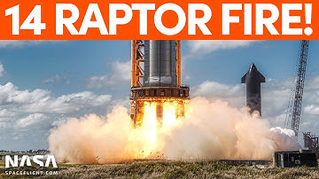 Booster 7 14 Engine Static Fire | SpaceX Boca Chica