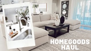 HOMEGOODS SHOP WITH ME AND HAUL | PILLOWS, BATH, OLIVE TREE, TRAYS, AND MY ITALIAN HANDWOVEN CARPET