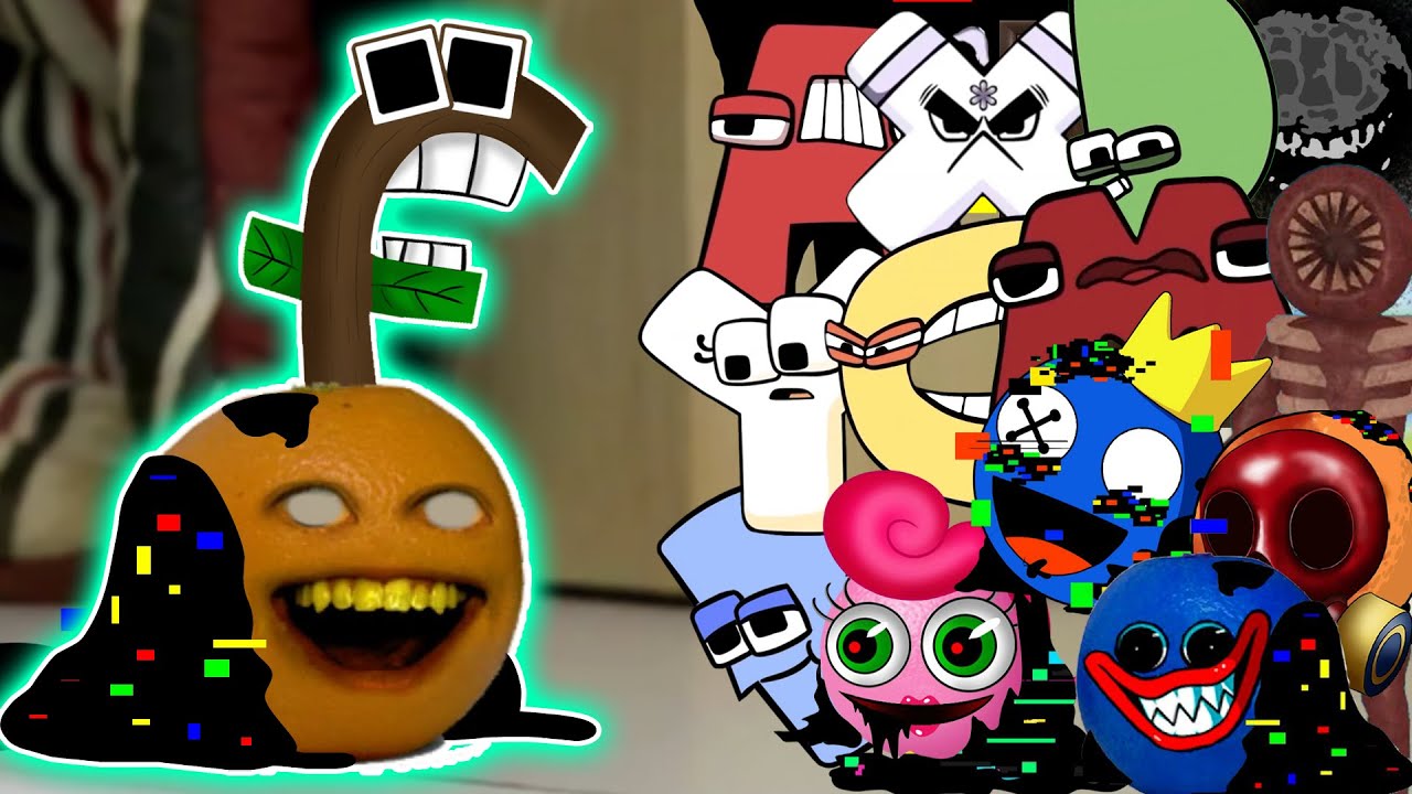 FNF Sliced But Roblox Doors ALL PHASES Sing it  Pibby Annoying Orange x  Roblox Doors Sings Sliced 