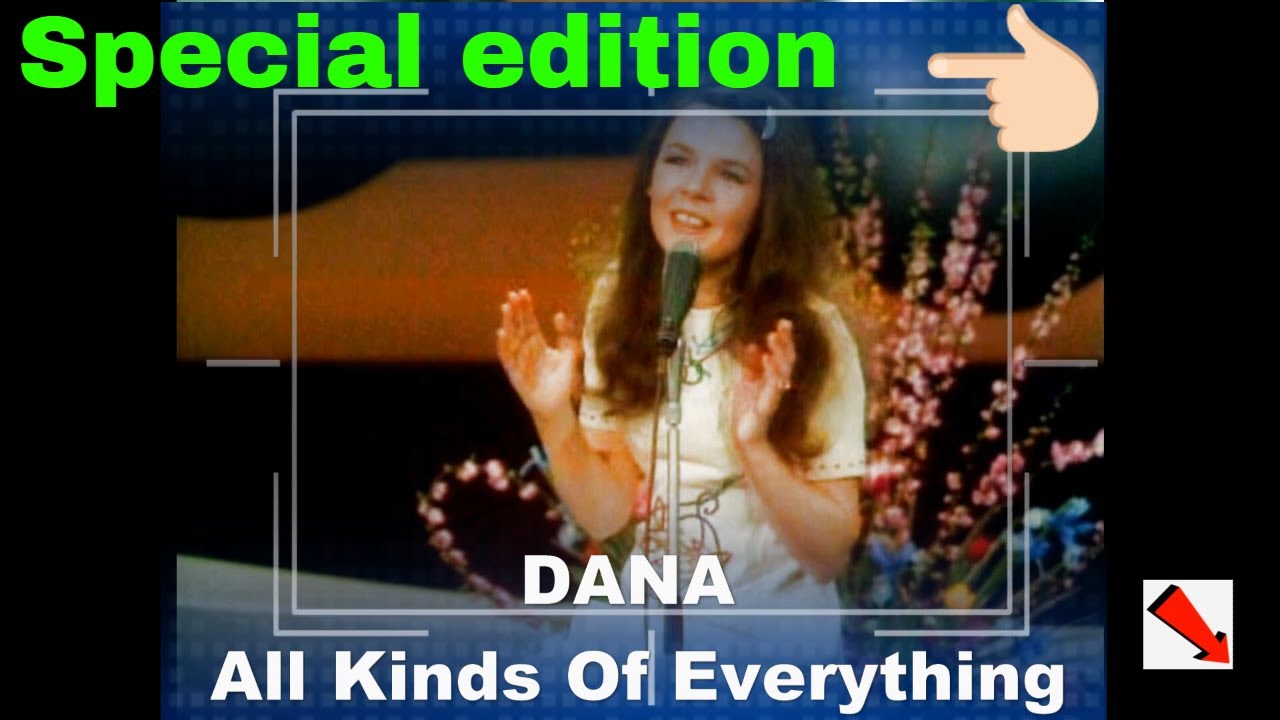 Dana Rosemary Scallon, all kinds ofeverything, 1970 Eurovision Song