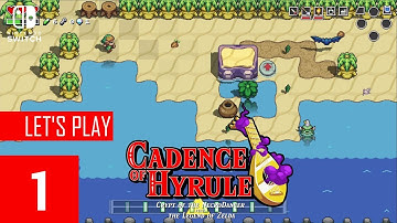 Cadence of Hyrule Crypt of the NecroDancer ft the Legend of Zelda Switch Gameplay Walkthrough Part 1