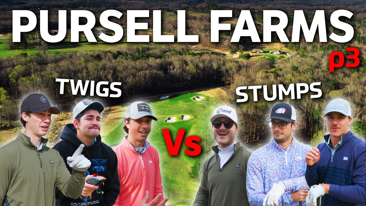 Who Wins The First Pursell Farms Classic?! | 3V3 18 Hole Scramble Part 3