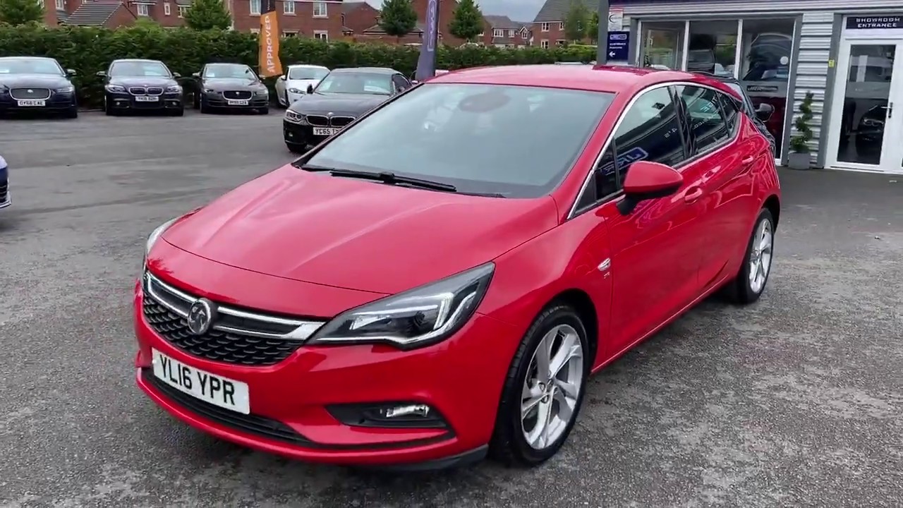 2016 '16' VAUXHALL ASTRA 1.6 CDTI ECOFLEX SRI - YouTube