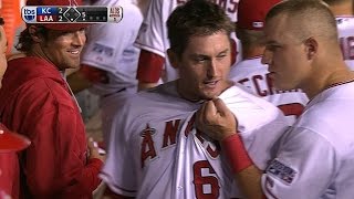 David Freese Sends A Solo Shot To Left Field