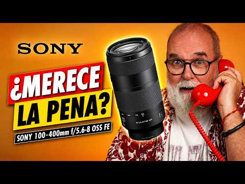 New Sony FE 100-400mm F5.6-8 OSS Lens - IN ENGLISH