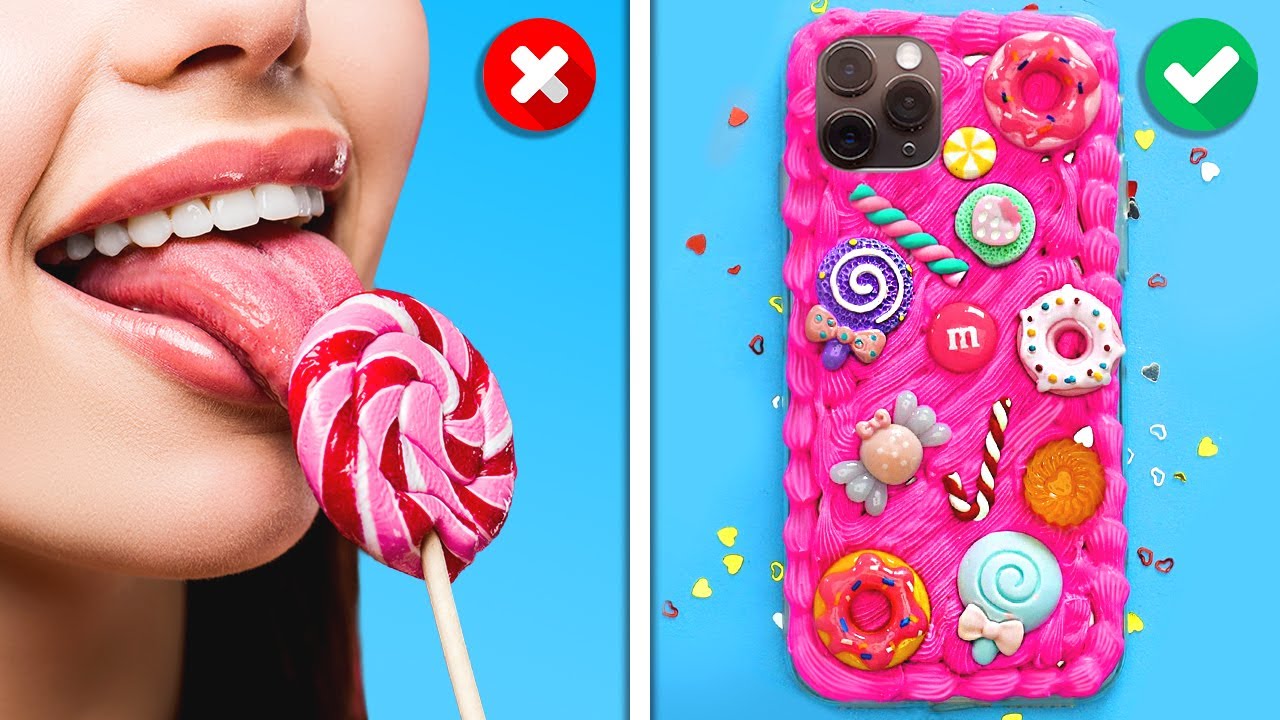 CHEAP YET STUNNING DIY PHONE CASE IDEAS