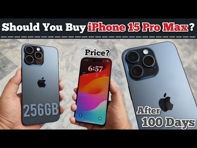 100 Days With iPhone 15 Pro Max | iPhone 15 Pro Max Review 2024 | Should You Buy iPhone 15 Pro Max?