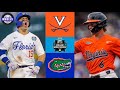 #7 Virginia vs #2 Florida (INCREDIBLE!) | College World Series Opening Round | 2023 College Baseball