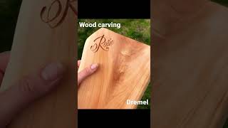 Personalised Wood Carving Drawing Board.