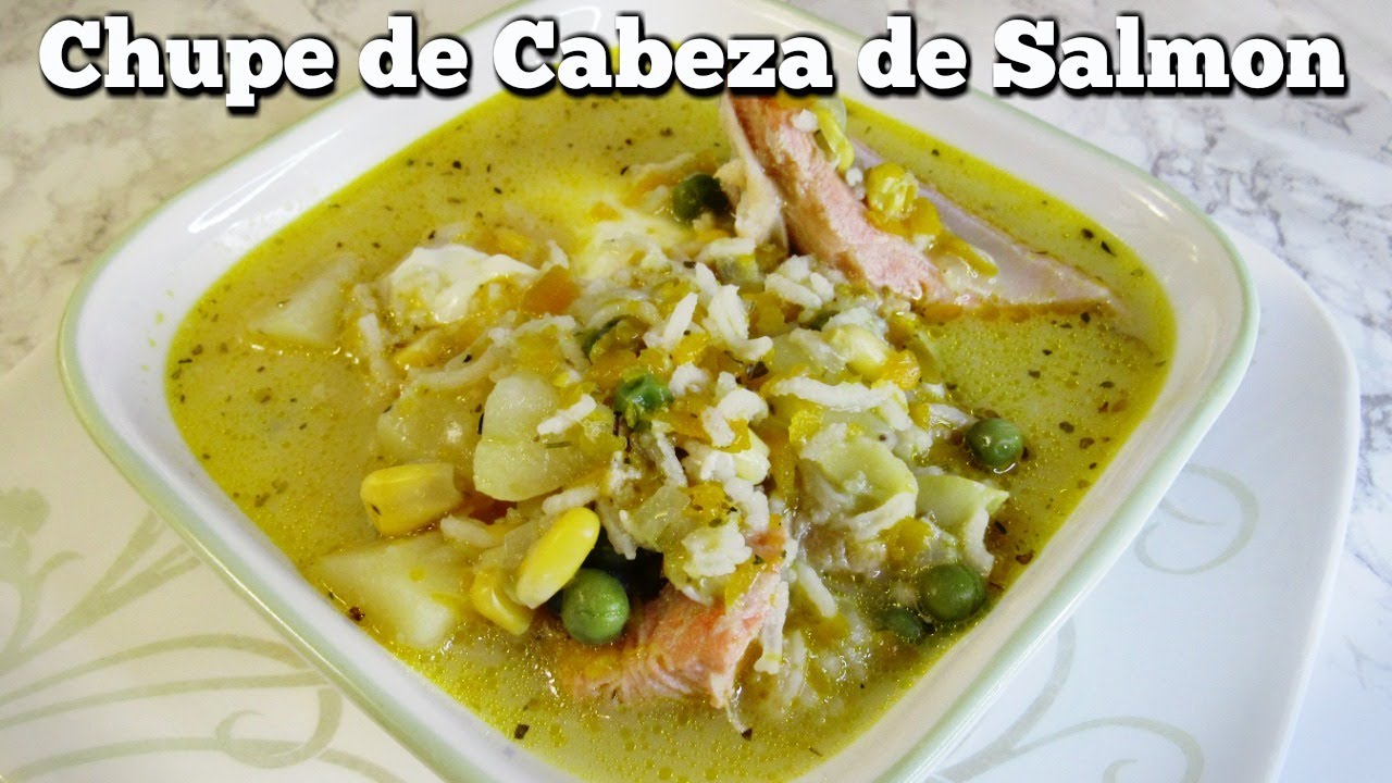 Chupe de Cabeza de Salmon, SOPA con FULL COLAGENO I Lorentix