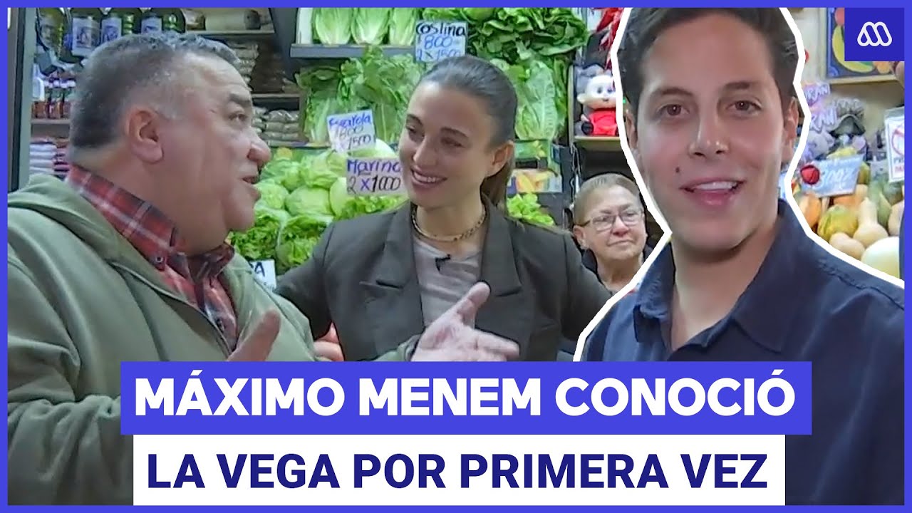 Así fue la primera vez de Máximo Menem Bolocco en la Vega Central | De Paseo