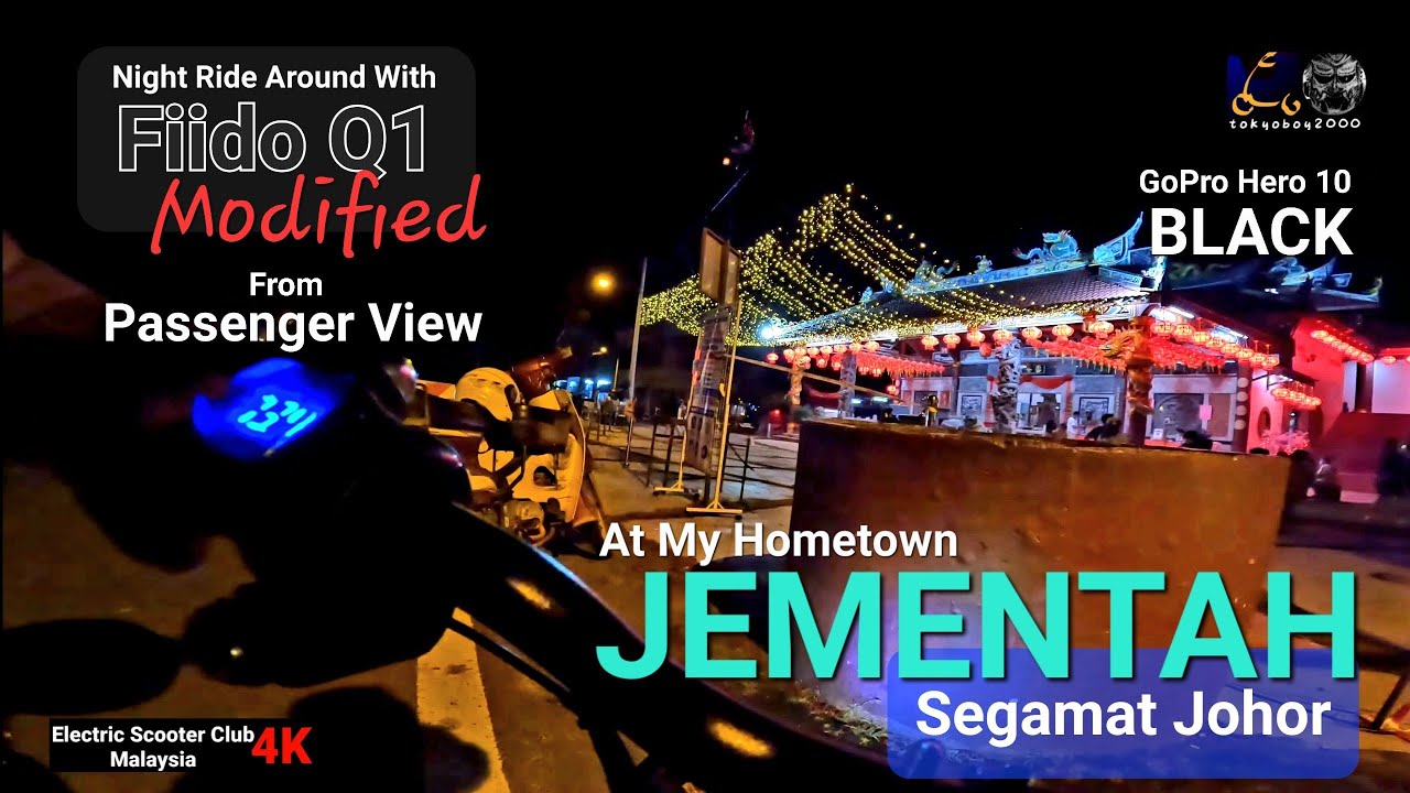[Fiido Q1 Modified] Night Ride At