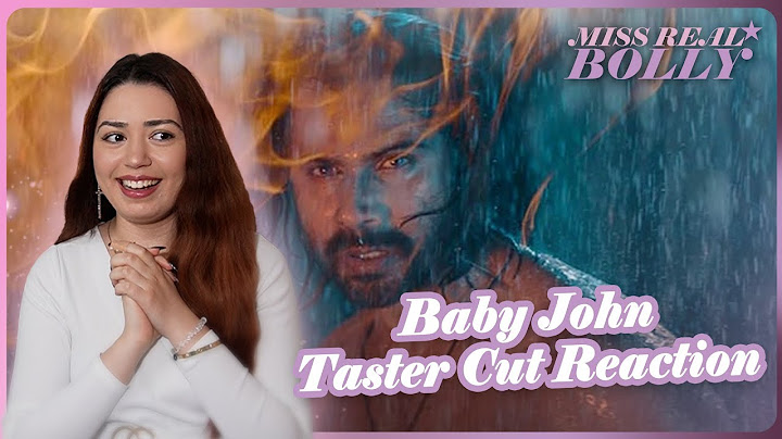 Baby John - Taster Cut Reaction | Atlee | Varun Dhawan, Keerthy Suresh, Wamiqa G, Jackie Shroff
