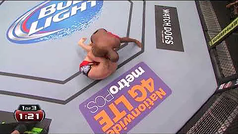 Does BJJ even work? 60 seconds of Derrick Lewis casually standing up from bottom position
