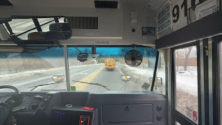 2024 Blue Bird Vision ride along from the Highschool