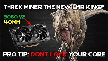 Trex Miner NEW KING Of LHR Unlocks | 3060 V2 Over 40MH?